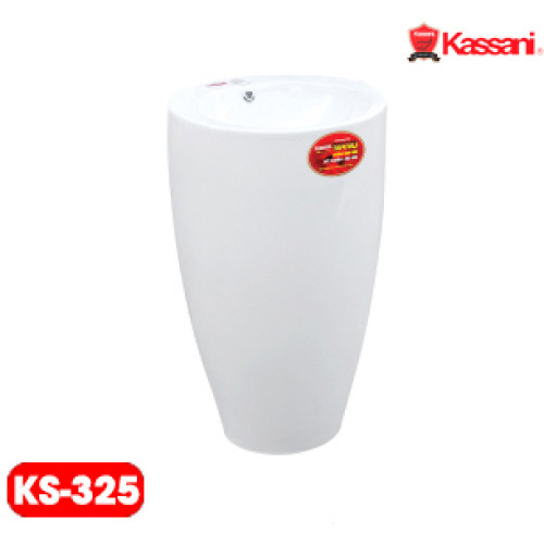 CHẬU LAVABO LIỀN KHỐI KASSANI 325